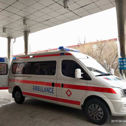 博湖救护车出租服务案例2
